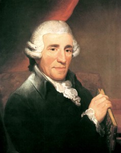 "Since God has given me a cheerful heart, He will forgive me for serving Him cheerfully."  - Joseph Haydn